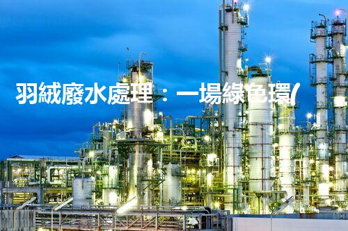 羽絨廢水處理：一場綠色環(huán)保的羽毛盛宴？